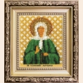 Набор для вышивания бисером ЧАРИВНА МИТЬ "Икона святой блаженой Матроны Московской"